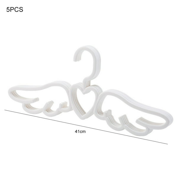5/10PCS Set Angel Wing Shape Traceless Non-Slip Hanger Wardrobe Organizer For 